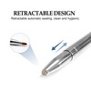 Quacc Double-ended Lip Makeup Brush, Retractable Lip Brush for Lipstick,