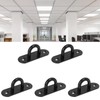 5 PCS Stainless Steel Eye Plate Ceiling Hook Pad Eye