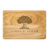Couples Names Engraved Wooden Chopping Board Family Tree Cheese Board