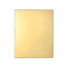 sourcing map Welding Lens 4.33" x 3.54" Shade 14 Glass Replacement Welding Lenses Darkening Filter Plates for Welding Helmet, Gold Coated Filter Glass