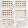 5 Drawers Clear Jewelry Box for Women and Girls, Acrylic