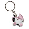 Pink Baby Carriage Design Key Chains, 72