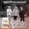 Magnesium Gummies - 60 Strawberry Flavoured Gummies - Supports Energy,