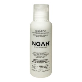 NOAH Hair 1.3 Strengthening Shampoo with Lavender – For Sensitive Scalp & Frequent Use, Moisturises, Strengthens Hair, Eucalyptus & Rosemary Oils, Paraben-Free, Sulfate-Free, 75ml