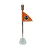Khanda (Nishan Sahib) Flag for Car Dashboard and tabletop -