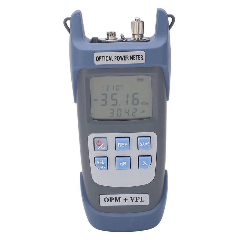 Optical Power Meter Fast Accurate Low Battery Consumption Optical Fiber