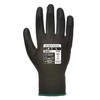 Portwest A120 Breathable PU Palm Glove Black, XX-Small