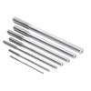 Accusize Industrial Tools Fractional Sizes 1/8" Thru 1/2" by 16th