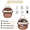 Miss Lulu Stylish PU Leather Women's Backpack, Waterproof Women's Backpack