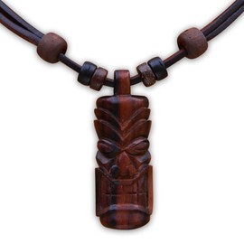 HANA LIMA New Zealand Leather Surfer Necklace, Leather, No Gemstone