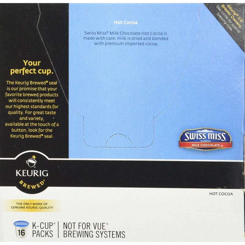 Swiss Miss Keurig K-cups Milk Chocolate Hot Cocoa - 32