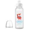 Dr. Brown's Milestones Narrow Sippy Bottle, 100% Silicone Soft Sippy