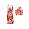 I-TOTAL® - Unisex Washable Polyester Apron Funny Kitchen Apron Gift,