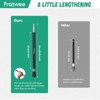 Prozwee 2-Pack 8.6-Inch Quick Release Bit Holder with Free-Spinning Sleeve,1/4"