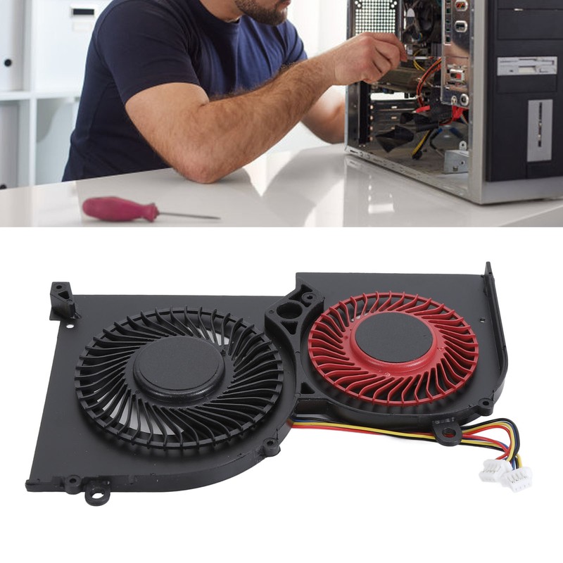 Laptop Cooling Fan for MSI Replacement Low Noise Efficient Cooling