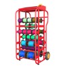 Wire Spool Rack, Wire Cart with Wheels, Wire Spool Holder,