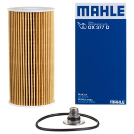 MAHLE OX 377D Oil Filter - Oil Filter with Gasket / Gasket Set
