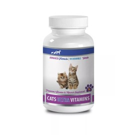 Pet Supplements cat teeth cleaning treats - ULTRA VITAMINS FOR CATS - cat calcium