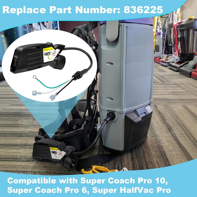 836225 Switch Box Full Assembly for ProTeam Super Coach Pro