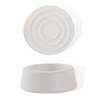 TonGass (2-Pack) Outside Pool Ladder Bumpers for Inground Pool - Pool Ladder Rubber End Caps Fit 1.9" Standard Swimming Pool Ladder Tubing - White