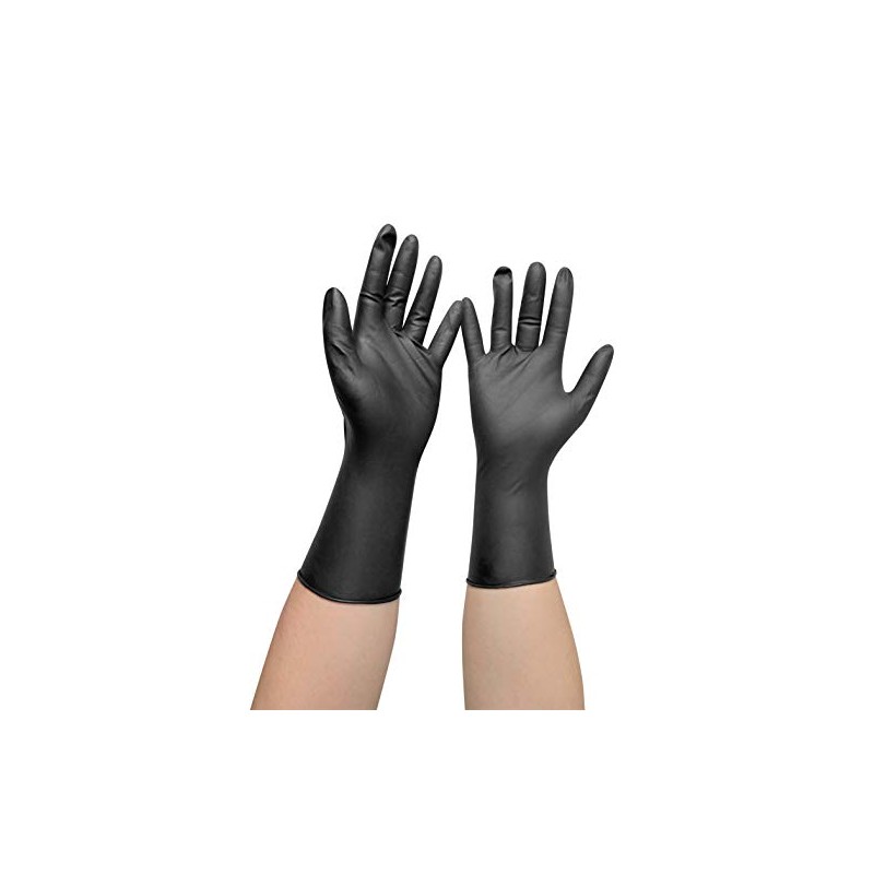 Comair 3010455 Vinyl Gloves Large Powder-Free Long Shaft Pack of