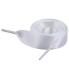 Jamron Flat Silk Satin Ribbon Shoelaces 2 cm Wide for