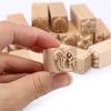 Sumnacon Pottery Clay Tools Printing Molds, Wooden, Pottery Supplies, Clay