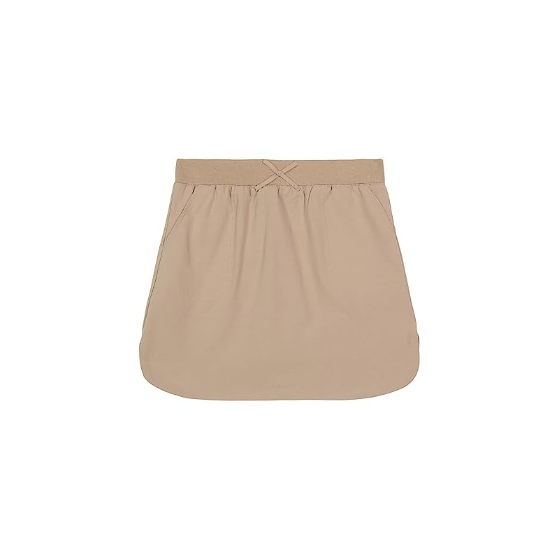 IZOD Girls' School Uniform Pull-on Scooter Skirt with Undershorts, Knit