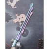 Ruwado 3 Pcs Makeup Spatula Multi Size Silicone Reusable Multi