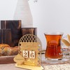hhdatc Ramadan Advent Calendar Wooden Ornament,30 Day Countdown Til Eid