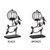 Adeco Decorative Table Candle Lanterns Iron Candle Holder Outdoor Lanterns