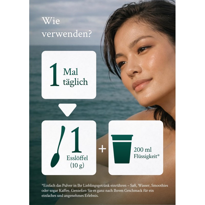 Intenson Marine Collagen Powder 300 g, Type I Fish Collagen