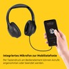 TechniSat STEREOMAN 3 Compact Hi-Fi Cable Headphones (Padded PU Leather