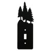 3 Pine Trees Toggle Light Switch Wall Plate (Single Toggle,