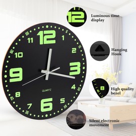 Wowlela Wooden Wall Clock