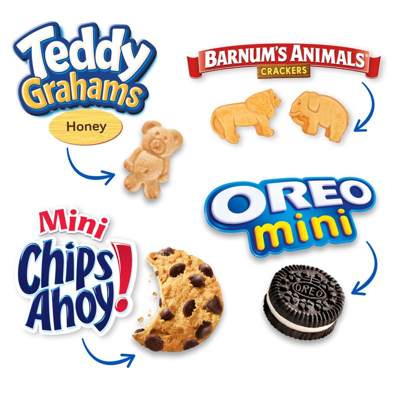 Nabisco Team Favorites Variety Pack, OREO Mini, CHIPS AHOY! Mini,