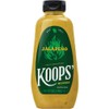 Koops' Jalapeno Mustard, 12 oz. Bottle, 4-Pack