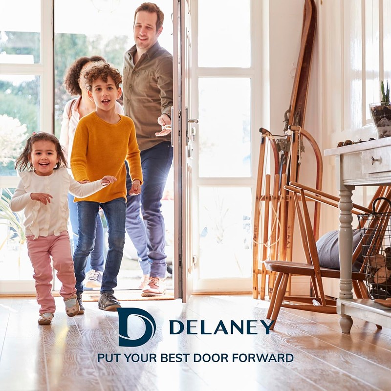 Delaney Callan Hardware Artino Privacy Door Handle, Fits Door 1-3/8