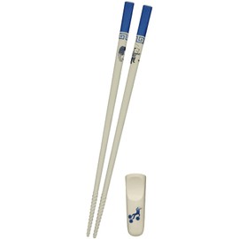 Alta AR0623318 Chopsticks & Chopsticks Case Set, 9.1 inches (23 cm), Karako Omachido Rasenbashi with Chopsticks Rest Case