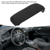 Center Console Armrest Cover Black Square 4B0864245AG Replacement for A6