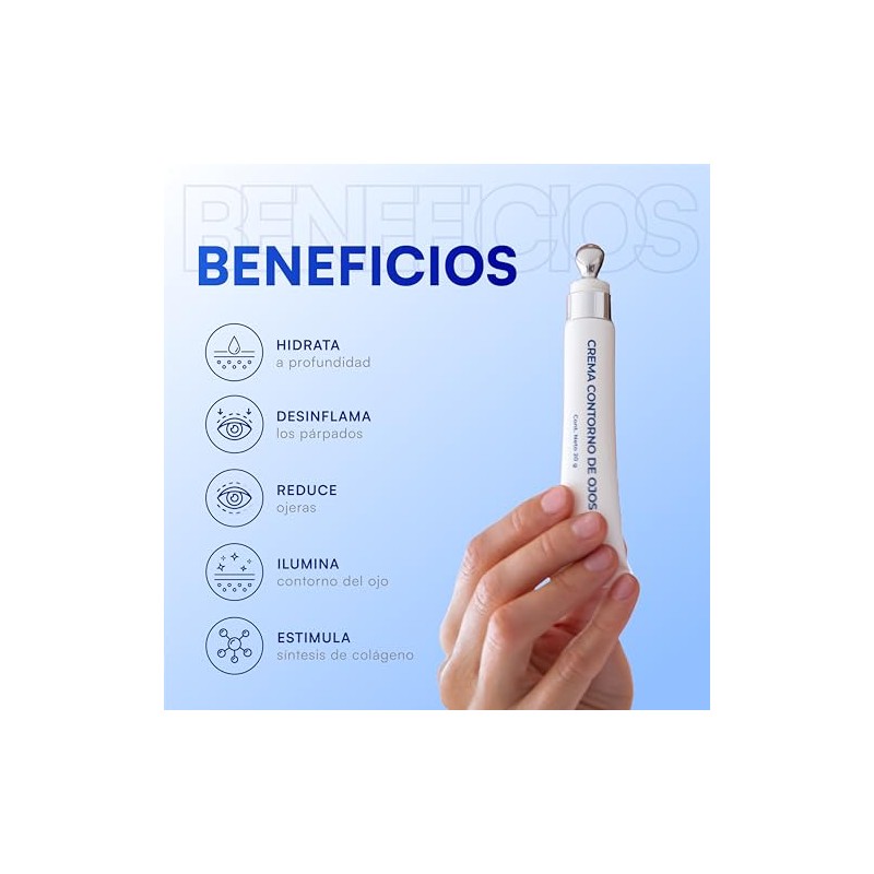 Mist Jewel Crema Contorno de Ojos para Ojeras y Bolsas,