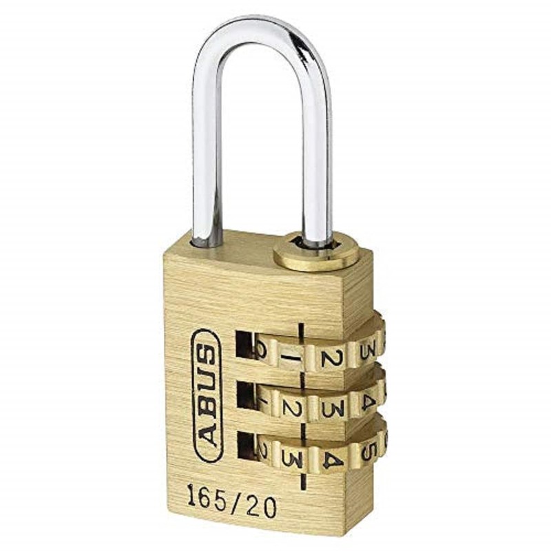 165/20 3-Digit Combination Padlock
