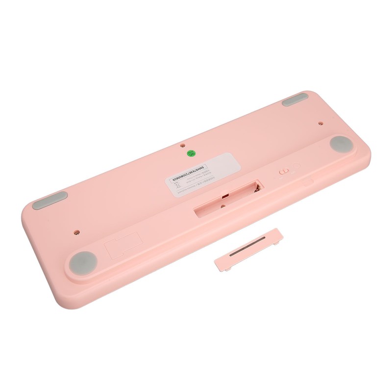 Wireless Keyboard Mouse Combo Mini Portable Retro Silent 2.4G Wireless