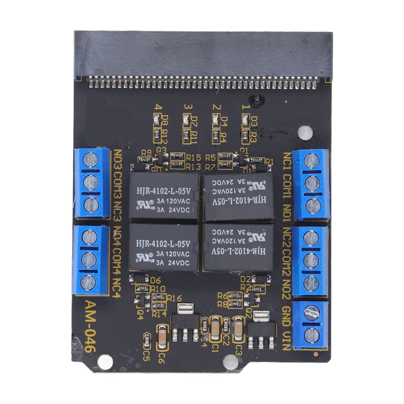 Relay Module 4 Channel High Level Trigger Relay Expansion Board