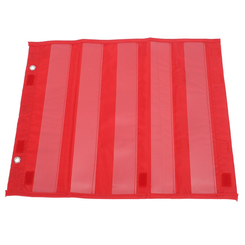 Magnetic Pocket Chart 5 Rows Transparent Schedule Pocket Chart for