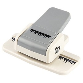 Ideen mit Herz Border punch, lawn, punching 1.2 cm x 4.2 cm, motif hole punch for paper, crafts for Easter with grass borders, Easter cards