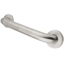 Kingston Brass GB1242CT Designer Trimscape Concealed Flange Textured ADA 42-Inch Grab Bar with 1.5-Inch Outer Diameter, Stainless Steel