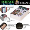 Science Book Safe Storage Box with Real Pages Combination Lock