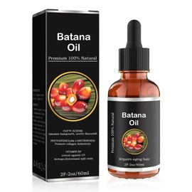 Batana Oil for Hair Growth, Batana Hair Oil, Repairing & Nourishing Batana Oil for Damaged Hair, Prevents Hair Loss, Eliminates Split Ends, 100% Natural Batana Oil for Men & Women