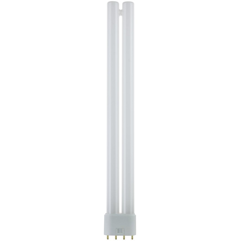 Sunlite FT24DL/835 Compact Fluorescent 24W Twin Tube Light Bulbs, 3500K